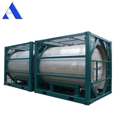 16000L DNV 2.7-1 Standard 20ft Rahmen UN T11 Edelstahl-Tote Offshore Tankcontainer für den internationalen Transport