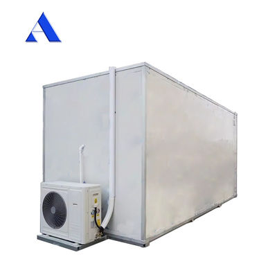 2.8x2x2.2m Mini portable Kühlraum mit Aluminium T-Bar Boden und MGSS Außenwand