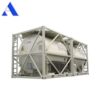 16000L DNV 2.7-1 Standard 20ft Rahmen UN T11 Edelstahl-Tote Offshore Tankcontainer für den internationalen Transport