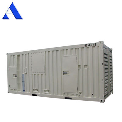 20ft 40ft Isolierter Genset Container Verschluss Lüftungsgeräuschreduktion von CSC zertifiziert Ideal für Laden und Versand