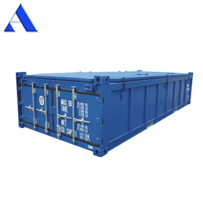 20ft Halbhöhe Weicher offener Top-Container mit Tarpaulin-Dachdeckung BV Zertifizierte große Kapazität Bulk-Erz-Speicherlösung