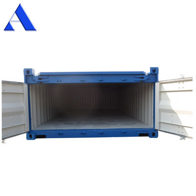 20ft Halbhöhe Weicher offener Top-Container mit Tarpaulin-Dachdeckung BV Zertifizierte große Kapazität Bulk-Erz-Speicherlösung