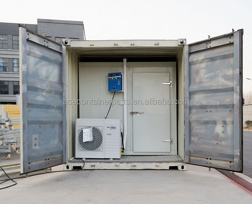 20ft Reefer Container Kaltlager mit Aluminium T-Bar Boden und R134a/R404A Kühlmittel