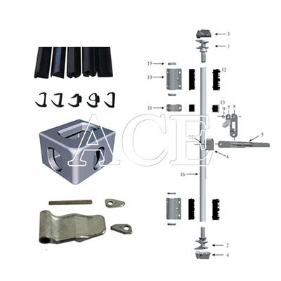 Fachmann für ISO Marine 20ft 40ft Schiffscontainer Ersatzteile und Zubehör mit hartem Holzbodenmaterial