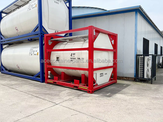 10ft DNV 2.7-1 Standardrahmenbehälter Zertifizierter Offshore-Tank Innenabmessungen l x W x H mm 7,6 bis 8,2 cbm
