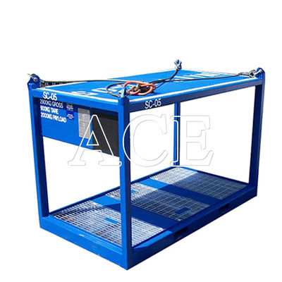 10ft DNV 2.7-1 Offshore Container Equipment Lifting Frame Skid auf Bestellung mit inneren Abmessungen 2700 x 2000 x 1900 mm