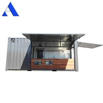 20 Fuß mobiler Container, kommerzielle Küche mit modernem Design und Corten-A-Anpassung