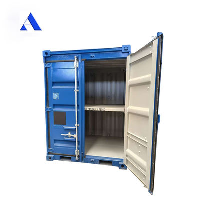 DNV 2.7-1 Standard 6ft Offshore Dry Container mit Mitteldeck aus Stahl und Corten Material Optional Farbe/Logo