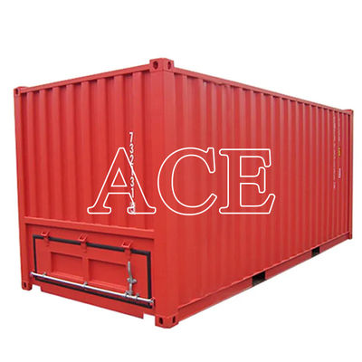 Oberste Ladung Frontentladung Stahlboden 20 Fuß Trockene Fracht Getreide Zwischenmassenlagerung ISO Versandcontainer