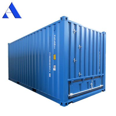 Oberste Ladung Frontentladung Stahlboden 20 Fuß Trockene Fracht Getreide Zwischenmassenlagerung ISO Versandcontainer