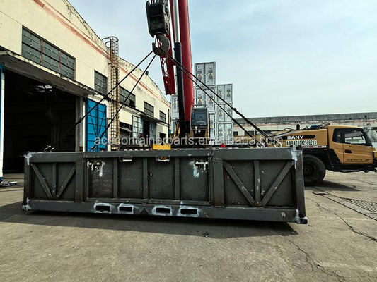 DNV 2.7-1 / ISO 10855 Standard 6,6m Offshore-Frachtkorb mit 4 Beinen aus Cortenstahl und zertifiziert von BV