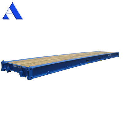 12 Meter 40 Fuß CSC-zertifizierte Trockenstahlcontainerplattform mit inneren Abmessungen von 12192 x 2438 x 482 mm