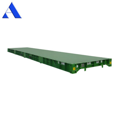 12 Meter 40 Fuß CSC-zertifizierte Trockenstahlcontainerplattform mit inneren Abmessungen von 12192 x 2438 x 482 mm