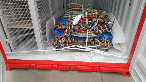Zusammengestellte 20 Fuß Offshore-Trockncontainer für Transport und Wartung