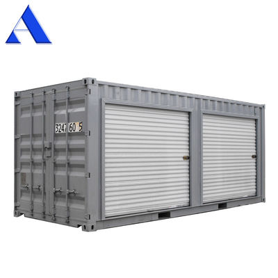Sicherer Rollerläufer Seitentür Offener Pop-Up Mobile Versand 20ft bewegliche tragbare Selbstlagerung für Versandcontainer