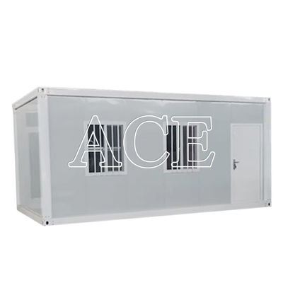 1 Tür 3m 6m 7m Länge Schnell gemacht einfach Bauen Montage 20ft Flat Pack Container Haus Büro mit Toilette und Dusche