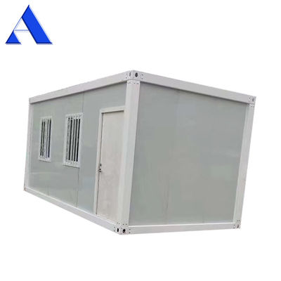 1 Tür 3m 6m 7m Länge Schnell gemacht einfach Bauen Montage 20ft Flat Pack Container Haus Büro mit Toilette und Dusche