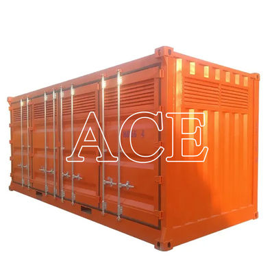 Seitentür Öffnung 20ft 20ft Gefährliche Güter Chemikalien Lagerung Versandcontainer mit 2700L Bund Cap und 31 cbm Kapazität