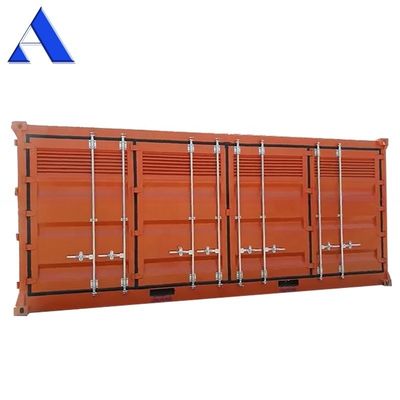 Seitentür Öffnung 20ft 20ft Gefährliche Güter Chemikalien Lagerung Versandcontainer mit 2700L Bund Cap und 31 cbm Kapazität