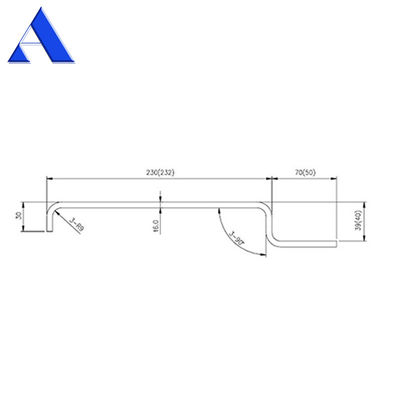 12 mm RCP Eckposten-Schifffahrtcontainer Ersatzteile und Zubehör mit Zink-Shop-Primerbeschichtung