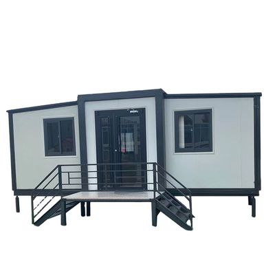 Schnelle Installation Vorteil Erweiterbares und Bewegliches Vorgefertigtes Modulares Wohncontainerhaus mit Stahl-Eckguss