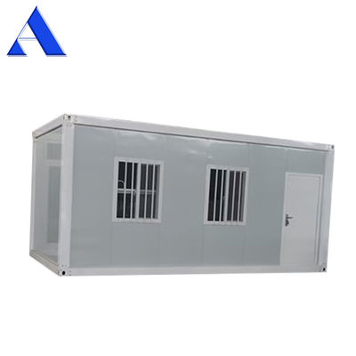 Schnelle Installation Vorteil Erweiterbares und Bewegliches Vorgefertigtes Modulares Wohncontainerhaus mit Stahl-Eckguss