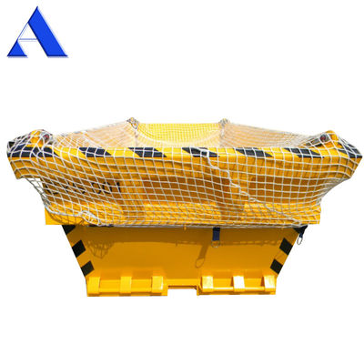 3789mm Länge 6,5 CBM DNV Standard Stahl Offshore Abfall Skip Onshore Müllcontainer Transport zur Entsorgung von Abfällen