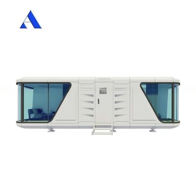 2024 Prefab Luxus Modular Moderne Apple Cabin Raumkapsel Containerhaus Maison Capsule Spatiale für Mgo Board und PVC-Boden