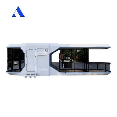 2024 Prefab Luxus Modular Moderne Apple Cabin Raumkapsel Containerhaus Maison Capsule Spatiale für Mgo Board und PVC-Boden