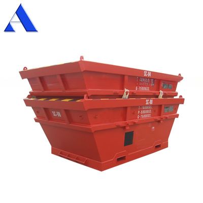 13' CortenA Stahl Offshore-Bohrabfälle Skip Container für DNV2.7-1-konforme umweltfreundliche Entsorgung