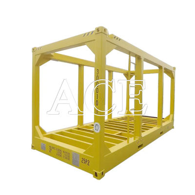 Stahlfußboden DNV 2.7-1 20ft hoher Würfel Offshore Lifting Frame Kapazität 30.8 CBM Gas- und Ölbohrungen