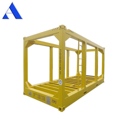 Stahlfußboden DNV 2.7-1 20ft hoher Würfel Offshore Lifting Frame Kapazität 30.8 CBM Gas- und Ölbohrungen