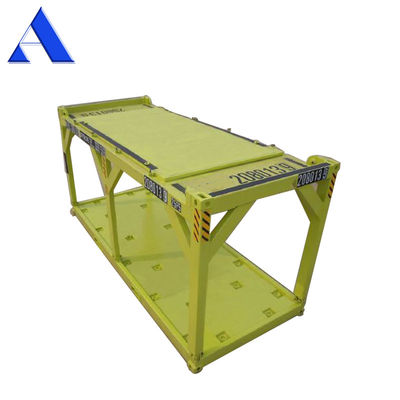 20 Fuß hoher Kübel Offshore-Rahmen DNV 2.7 Standard-Trockncontainer für Fracht und Außenabmessungen von 6058 x 2438 x 2896 mm