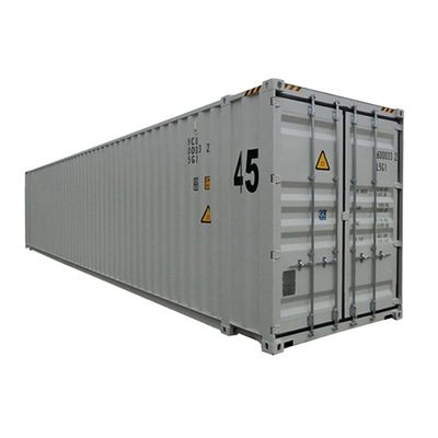 angepasste Farbe 45 Fuß hoher Würfel HC Schifffahrtscontainer für den Seeverkehr CSC-Zertifikat und starke Stahlkonstruktion