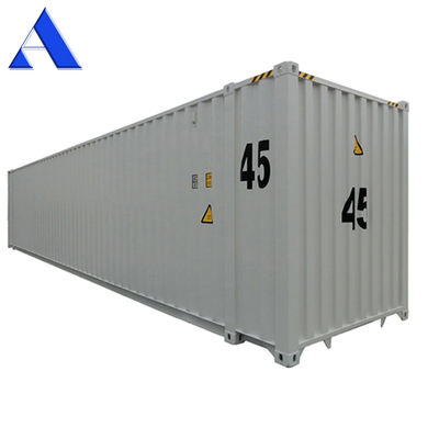 angepasste Farbe 45 Fuß hoher Würfel HC Schifffahrtscontainer für den Seeverkehr CSC-Zertifikat und starke Stahlkonstruktion