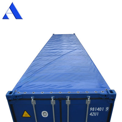 40ft 40 Fuß offene Spitze Versandcontainer PVC Tarpaulin Dachabdeckung Weicher Oberöffnung aus Stahl Corten Stahl Trockencontainer Verkauf