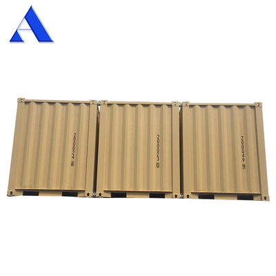 6ft x 8ft Versandcontainer Trockenlager Container Außendimensionen 1960 x 2438 x 2591 mm Tragbare Ladungslager