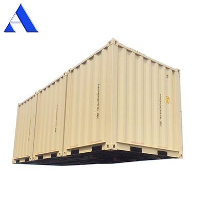 6ft x 8ft Versandcontainer Trockenlager Container Außendimensionen 1960 x 2438 x 2591 mm Tragbare Ladungslager
