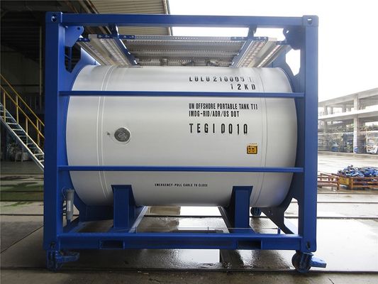 Offshore-Öl- und Gasplattform genehmigt CSC-zertifiziert DNV 2.7-1 Standard 10ft Offshore Tankcontainer mit CSC-Zertifizierung