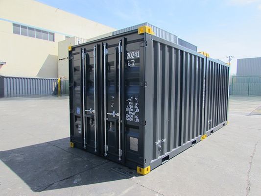 Personalisiertes Logo/Farbe 10 Fuß trockene geschlossene Box Offshore-Container für -20 °C Konstruktionstemperatur und DNV 2.7-1 Standard
