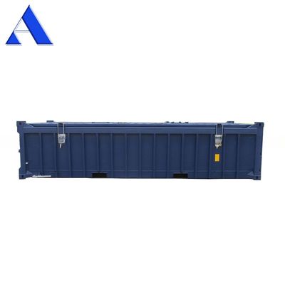 Hohe Kapazität 20ft offene Spitze Halbhöhe Versandcontainer mit harter Öffnung und Holz oder Stahl Boden Kapazität 14,5CBM