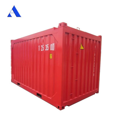 BV/LR/DNV zugelassener 15 Fuß trockener geschlossener Container mit 17 CBM-Kapazität und Corten-Stahl