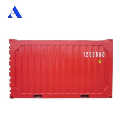 BV/LR/DNV zugelassener 15 Fuß trockener geschlossener Container mit 17 CBM-Kapazität und Corten-Stahl