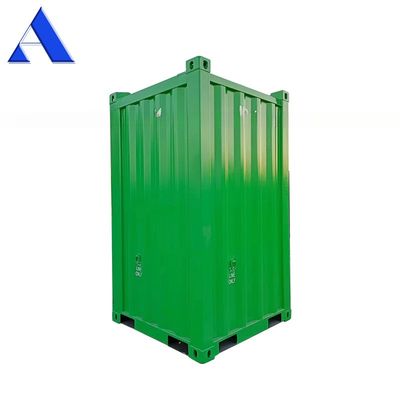 6ft Mini-Container Offshore DNV-Schifffahrtcontainer mit Stahlboden, tragbarer CCU-geschlossener Bohrbox und optionalem Sling-Set