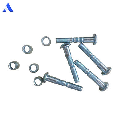 Verzinkte Warmdip Ring Groove Rivets für die Versand Container Tür Huck Bolt OEM Oberflächenbearbeitung