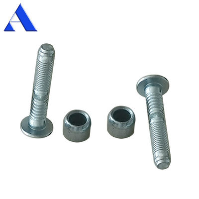 Verzinkte Warmdip Ring Groove Rivets für die Versand Container Tür Huck Bolt OEM Oberflächenbearbeitung