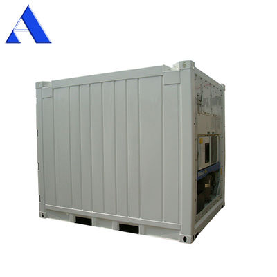 10ft DNV 2.7-1 zertifizierter Offshore-Reefer-Unterbringungsbehälter in Edelstahl und Corten-Aluminium für 50/60Hz