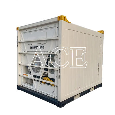 10ft Offshore Kühlbehälter CSC/BV Zertifikate aus Stahl und Aluminium mit Aluminium-T-Bar-Boden