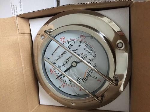 20' Länge Doppelskala -40°C bis 160°C Thermometer für ISO-Tankbehälter Ersatzteile aus langlebigen Kunststoffen und Material