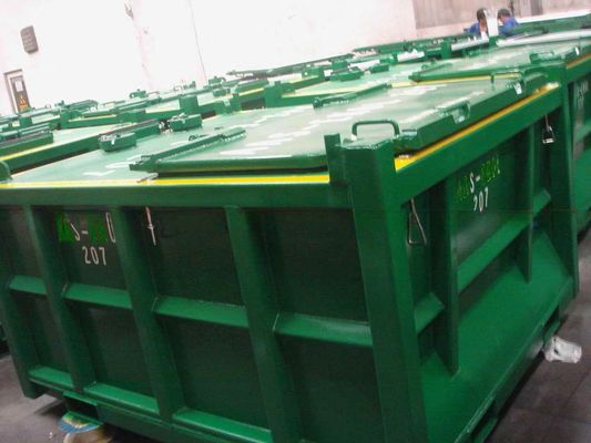 6.5ft LR Zertifiziert DNV 2.7-1 Offshore-Container Schlamm-Skip-Bohr-Schnitt-Skip